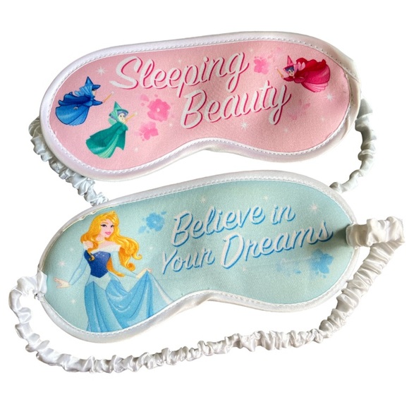 Disney Parks Sleeping Beauty Princess Aurora Reversible Sleeping Eye Mask - Picture 1 of 7